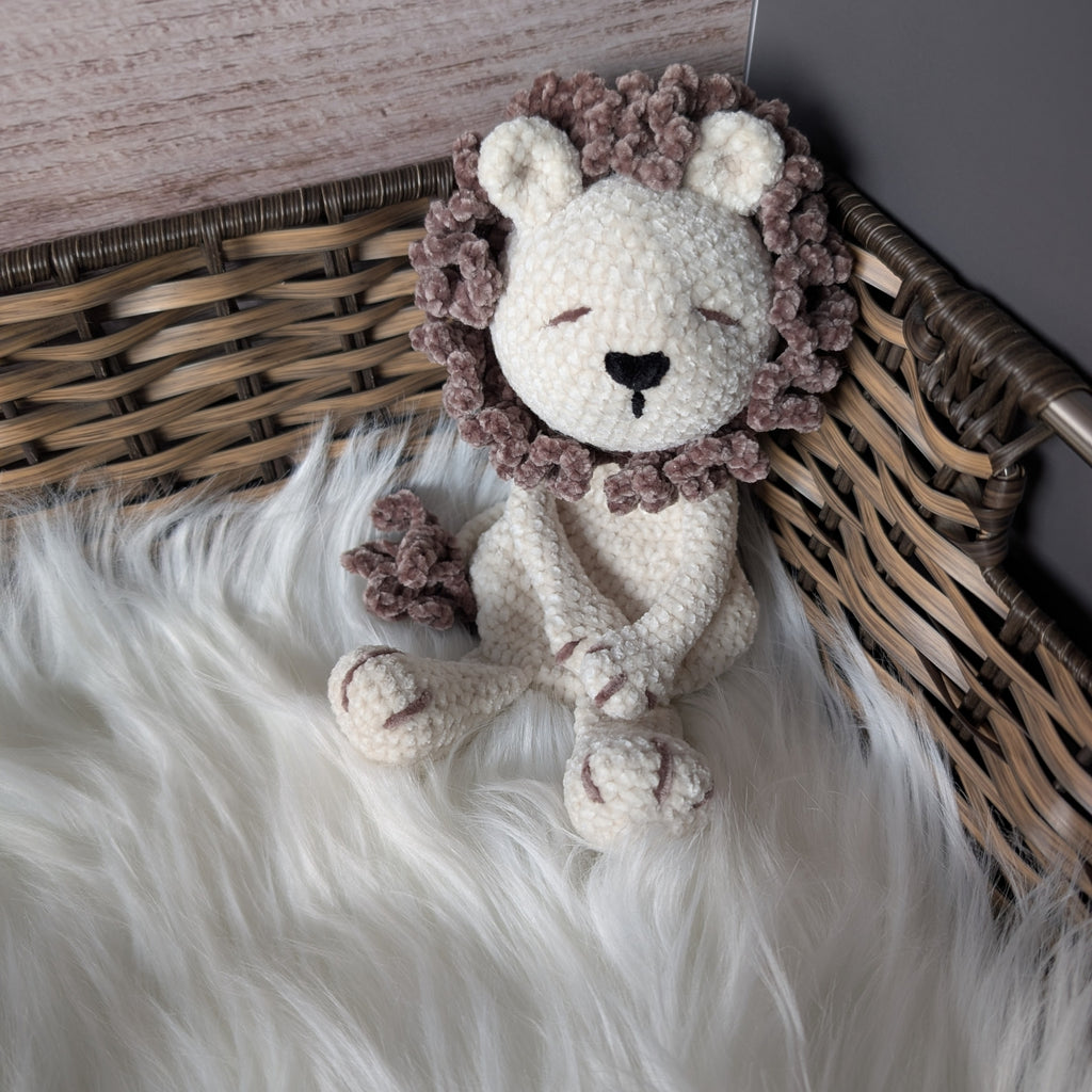 Mileo, notre petit lion (Fabriqué sur commande - Format petit)