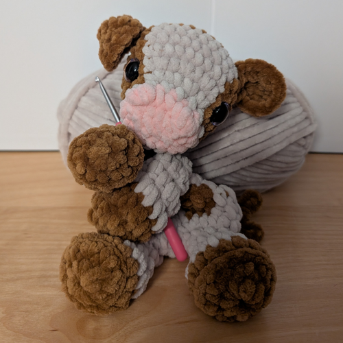 Lania, notre toute petite vache 🐄 – (Fabriquée sur commande - Format petit)