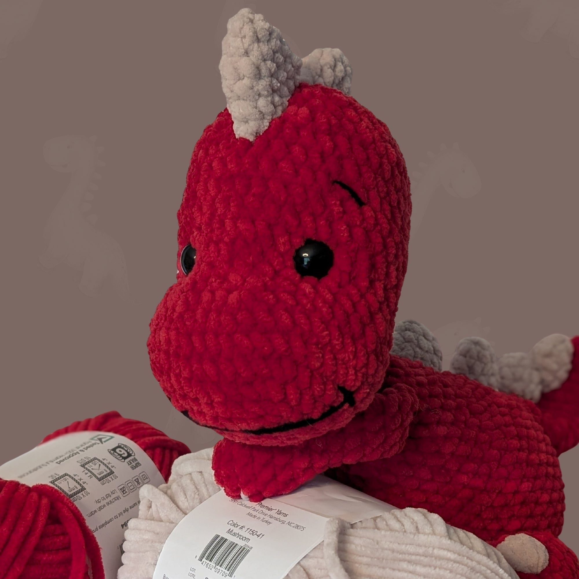 Tito, le dinosaure rigolo (Fabriqué sur commande)