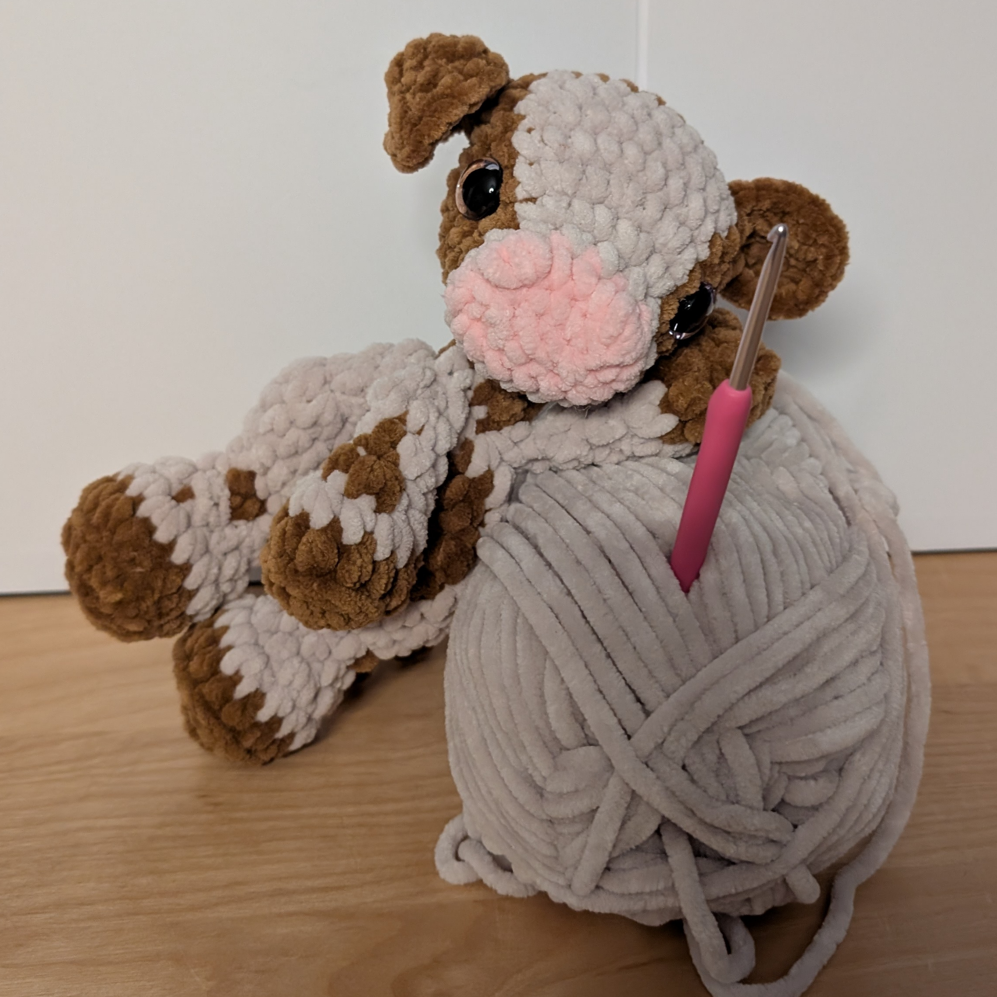 Lania, notre toute petite vache 🐄 – (Fabriquée sur commande - Format petit)