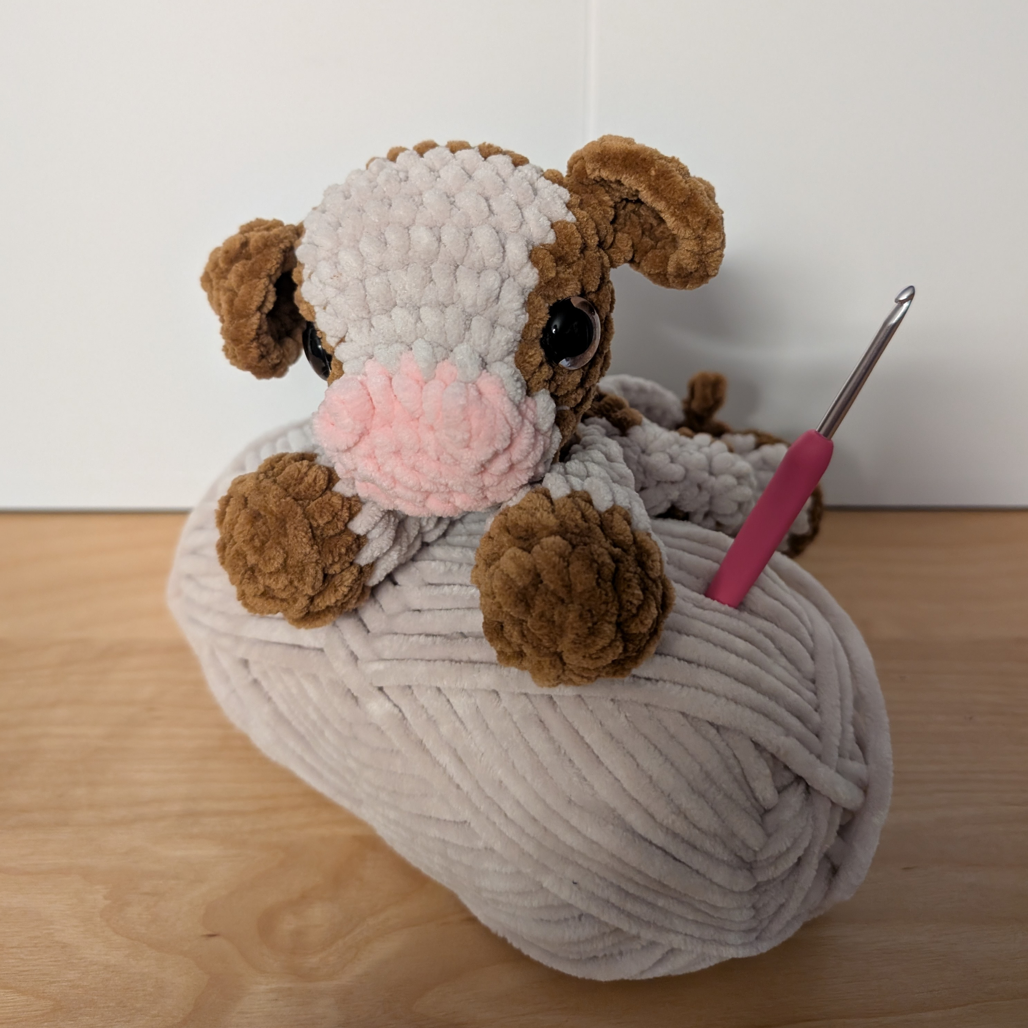 Lania, notre toute petite vache 🐄 – (Fabriquée sur commande - Format petit)