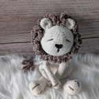 Mileo, notre petit lion (Fabriqué sur commande - Format petit)