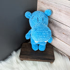 Gustave, le petit hippopotame (Crocheté sur commande - format moyen) 🦛💙