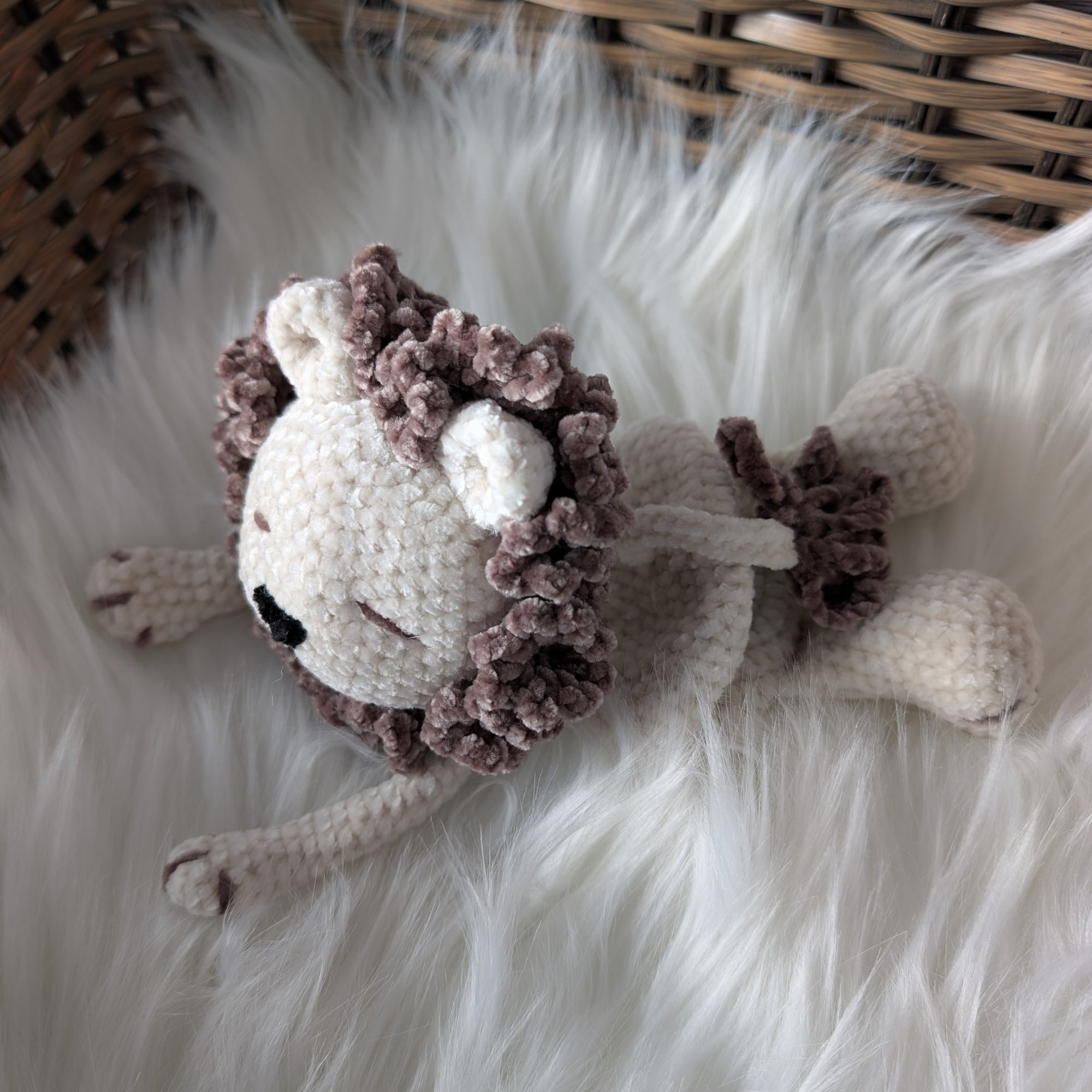 Mileo, notre petit lion (Fabriqué sur commande - Format petit)