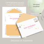 Invitation anniversaire - Thème Chaton