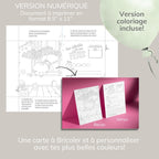 Invitation anniversaire - Thème Chaton
