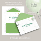 Invitation anniversaire - Thème Crocodile