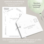 Invitation anniversaire - Thème Crocodile