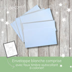 Invitation anniversaire - Thème Licorne