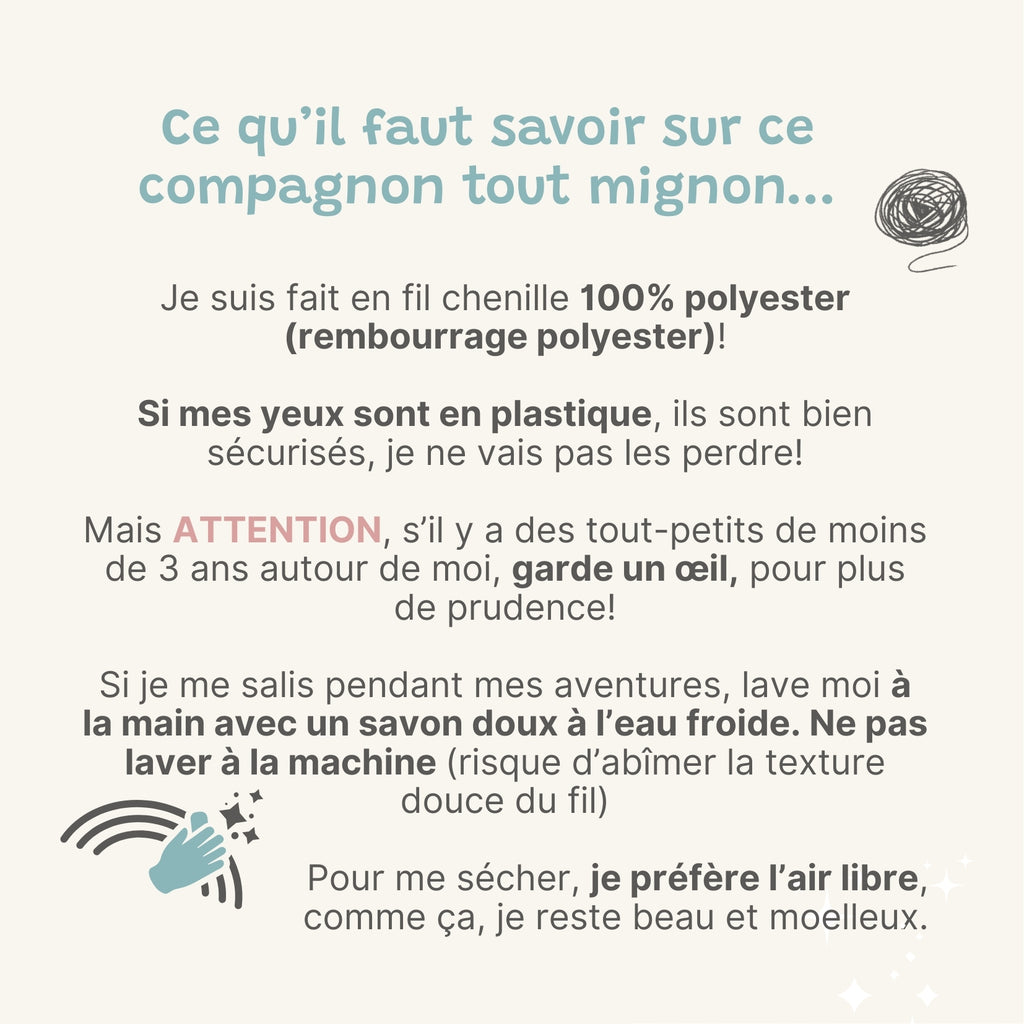 Tyrex, notre dinosaure rigolo (Fabriqué sur commande - Format moyen)