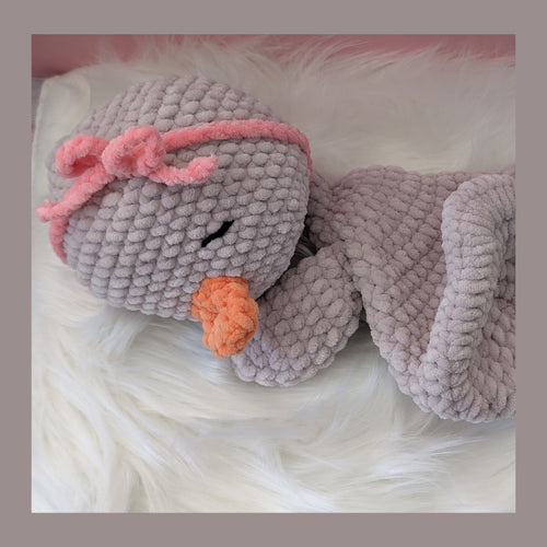 Plumette, notre grande oie (Fabriquée sur commande)