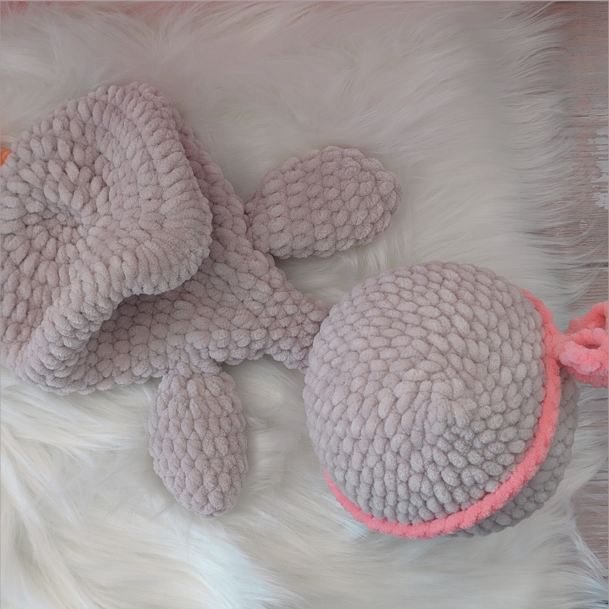 Plumette, la compagne de Plumeau 💙 (Fabriquée sur commande - Format moyen)