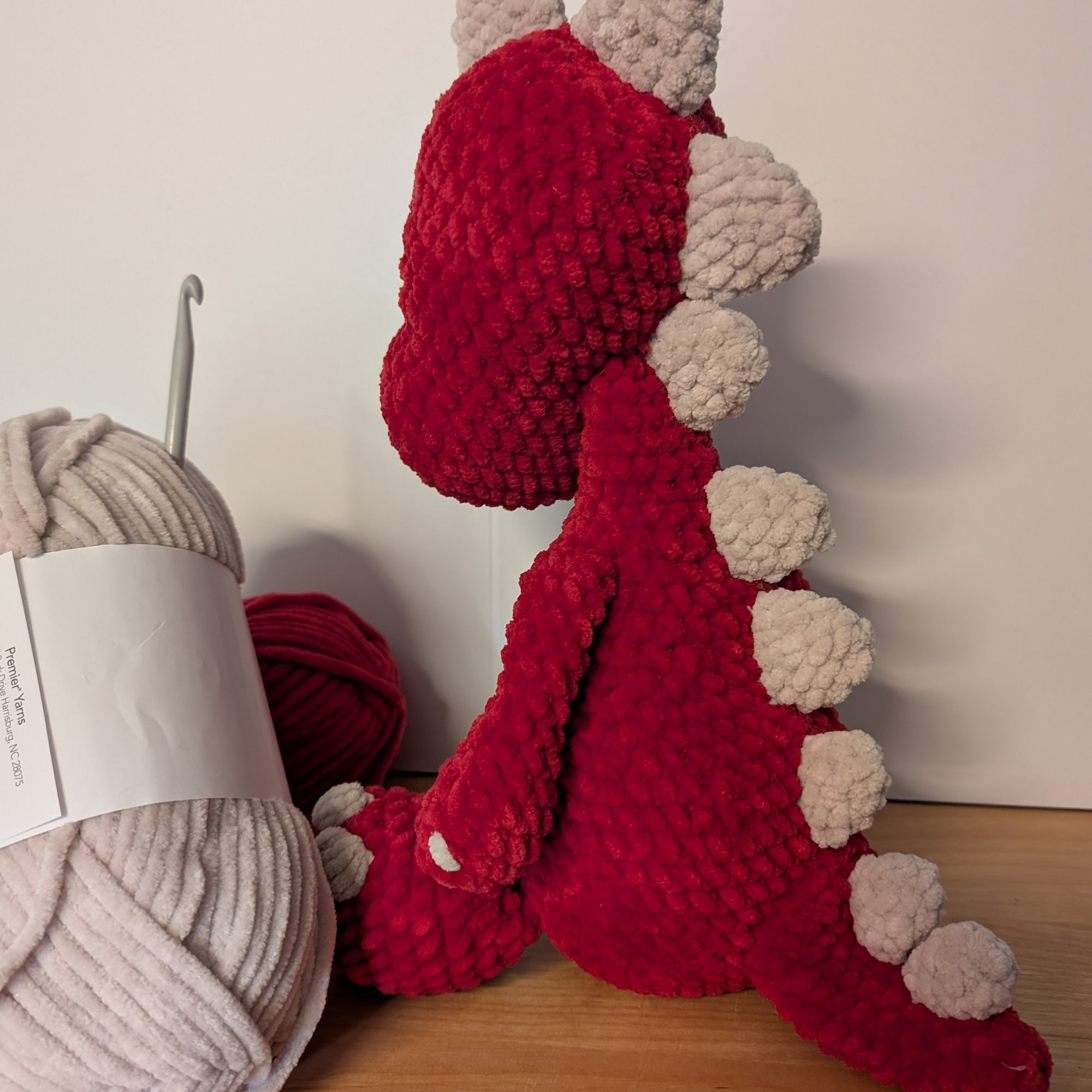 Tyrex, notre dinosaure rigolo (Fabriqué sur commande - Format moyen)