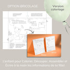 Invitation anniversaire - Thème Renard